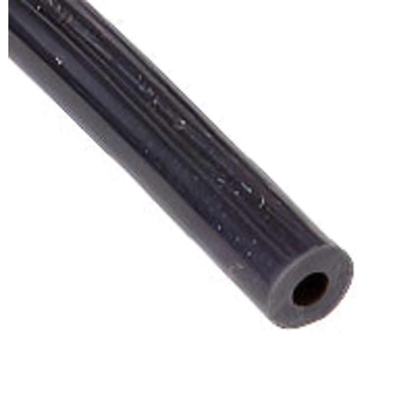 Black 3mm ID Silicone Vacuum Tubing Per Metre Per Metre 1000mm