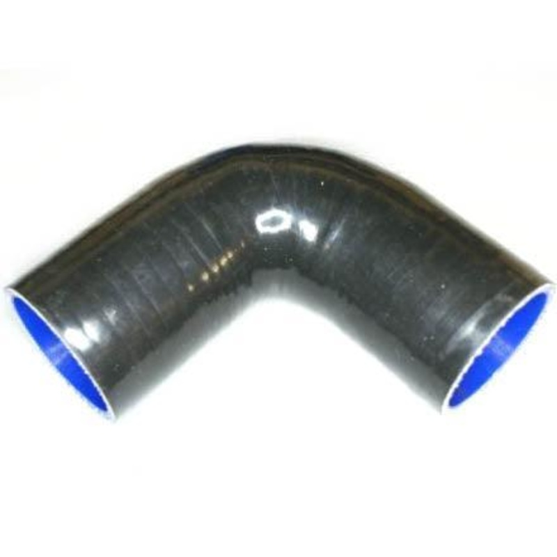 Black 51mm (2") ID 90 Deg Elbow