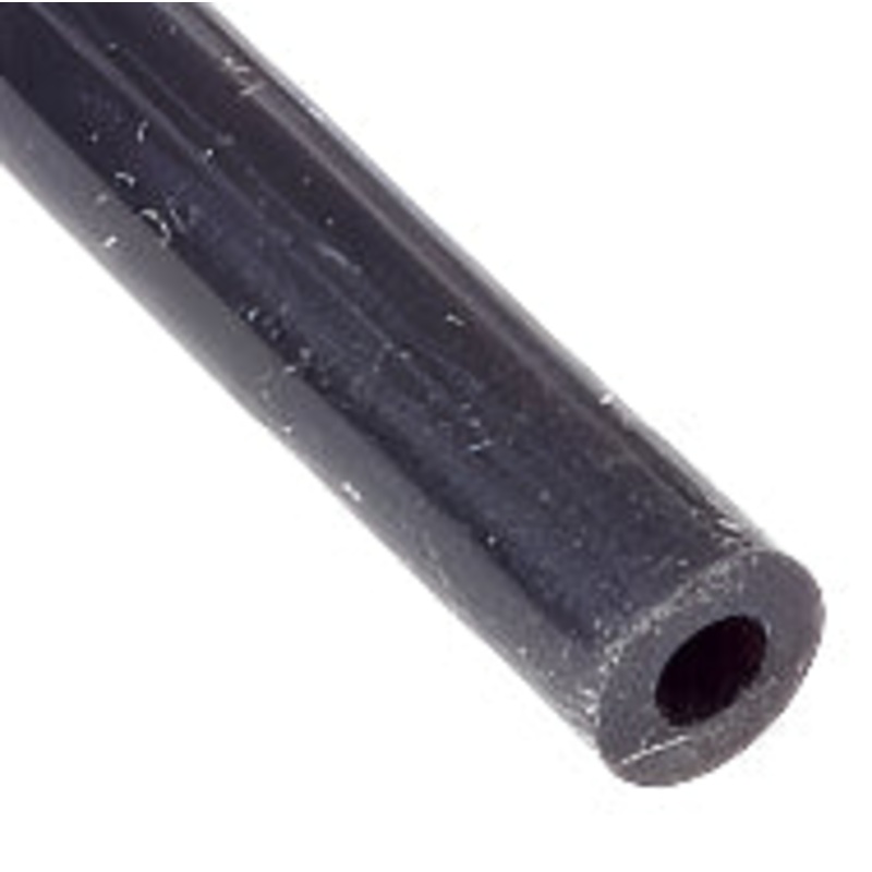 Black 8mm (5/16") ID Silicone Vacuum Tubing Per Metre Per Metre 1000mm