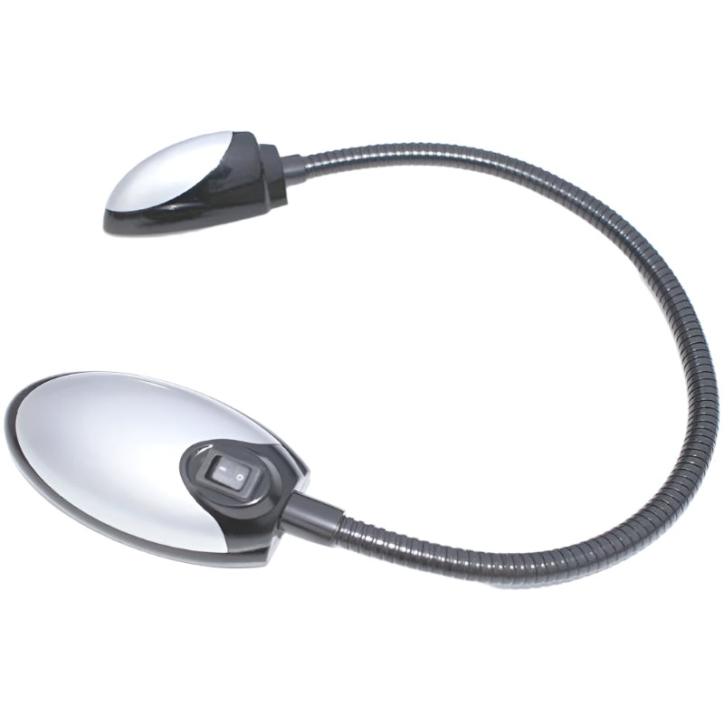 Black Hard Wired Map Light 460mm