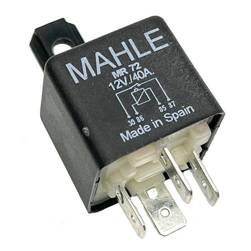 Black Heavy Duty Relay 40 Amp