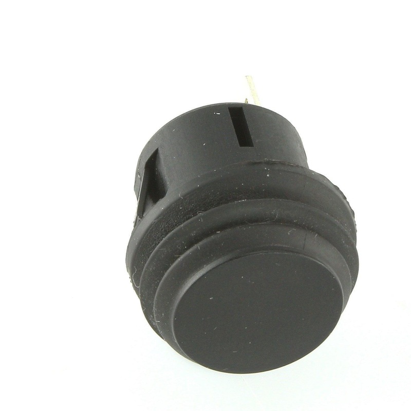 Black Latching Push Button Switch