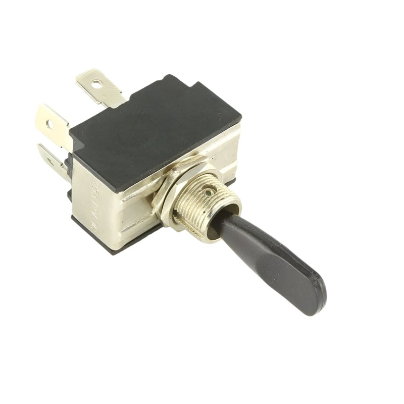 Black Lever Toggle Off-On(1)-On(1+2)