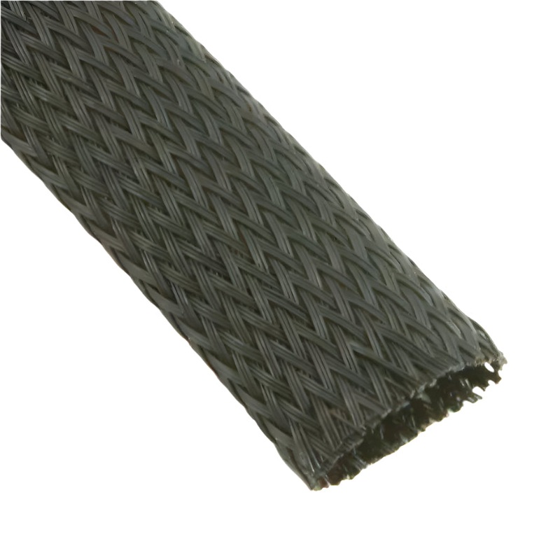 Black Nylon Cable Overbraid 19mm Per Metre
