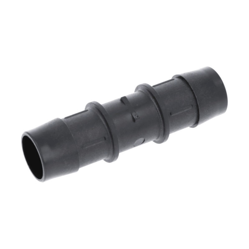 Black Nylon Hose Joiner 25mm