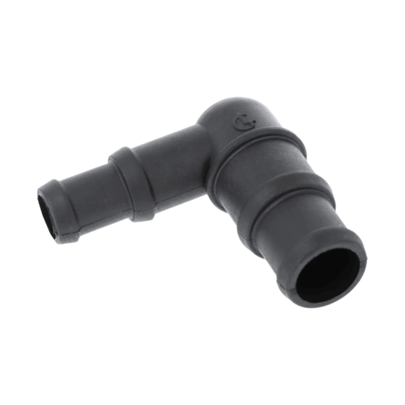 Black Nylon Stepped Elbow 16/19mm - 25/22mm