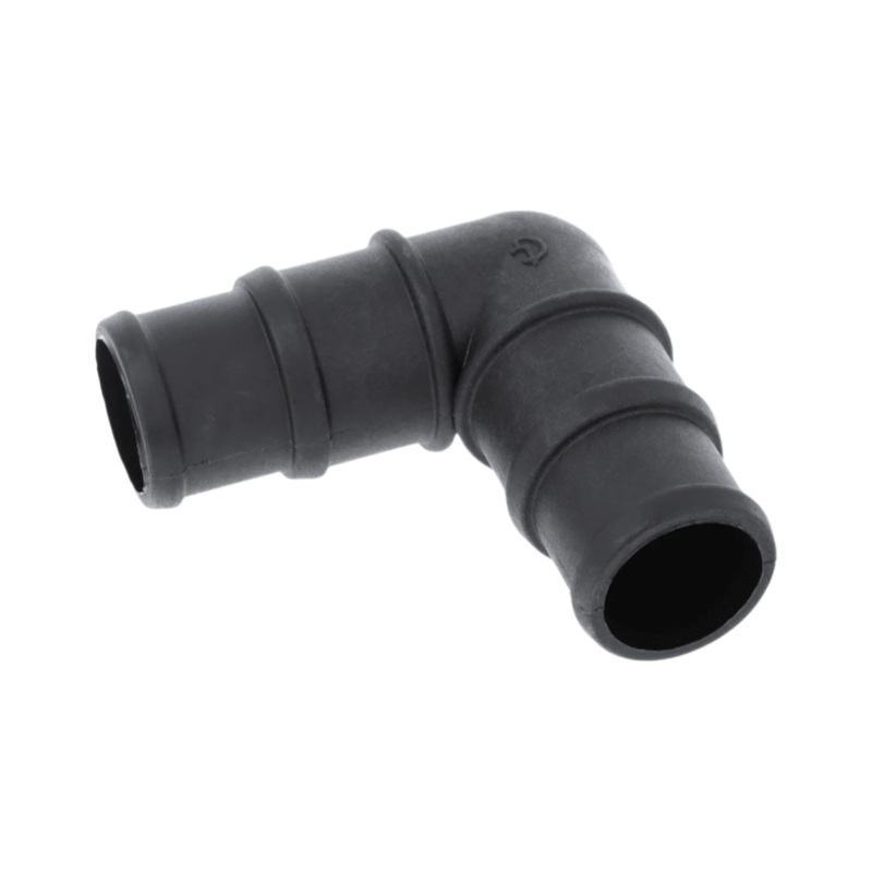 Black Nylon Stepped Elbow 32mm - 35mm