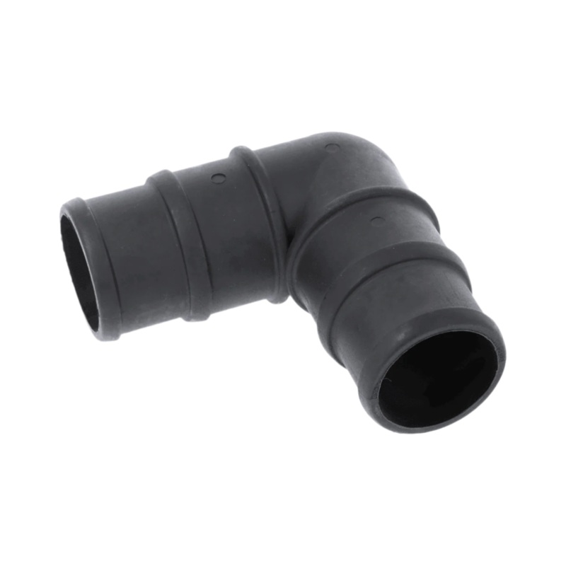 Black Nylon Stepped Elbow 38mm - 41mm