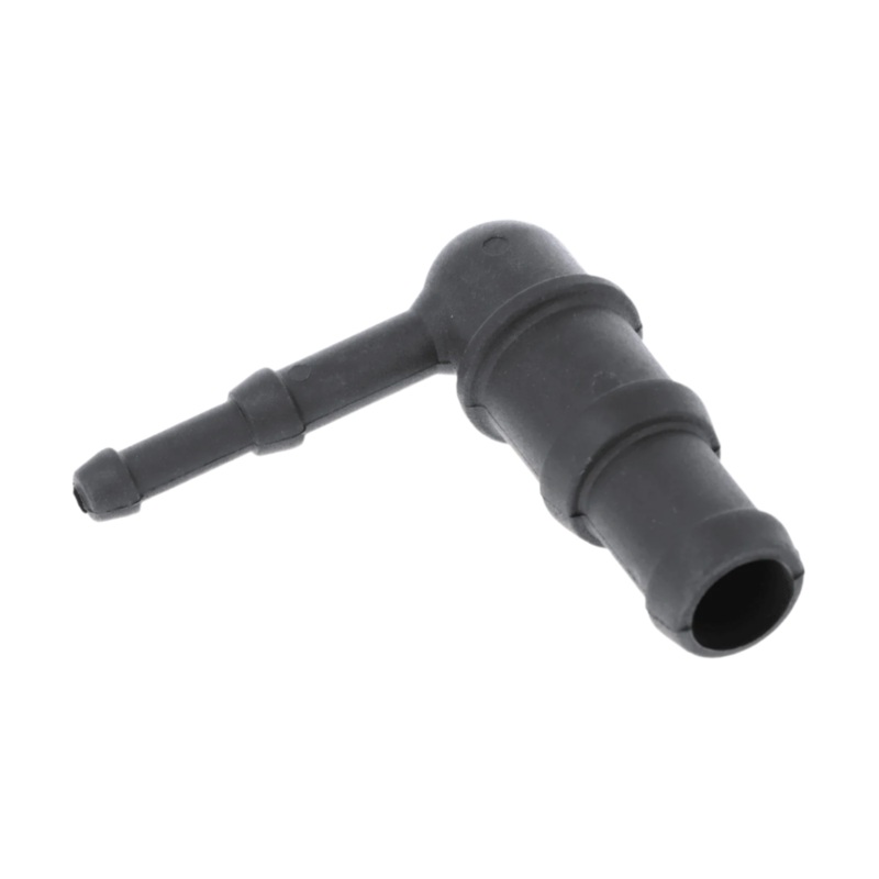 Black Nylon Stepped Elbow 6/8mm - 19/15mm
