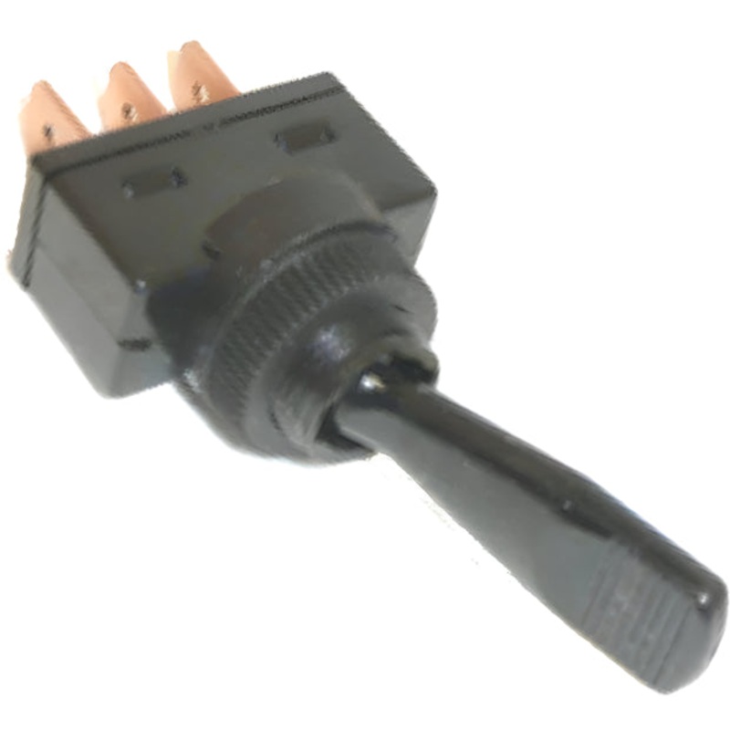 Black Nylon Toggle Switch On/On Changeover