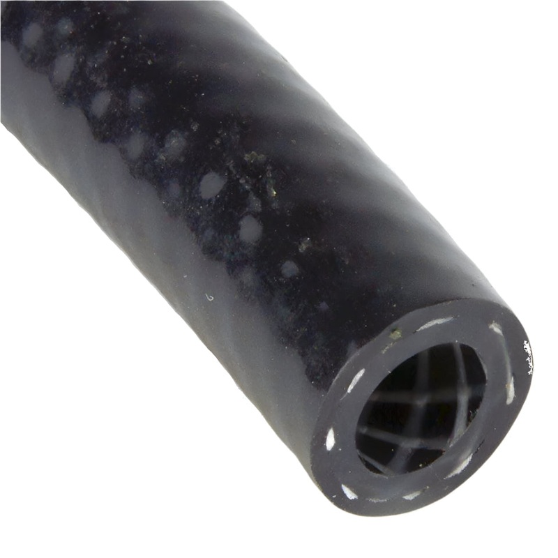 Black Reinforced PVC Hose 8mm ID (13.5mm OD) Per Metre