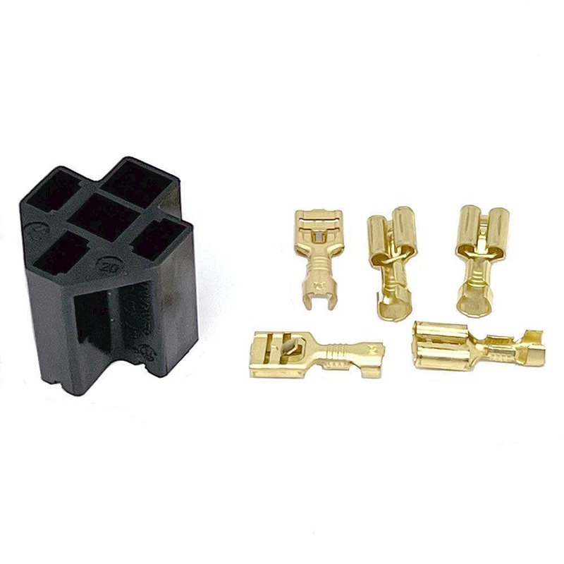 Black Relay Plug