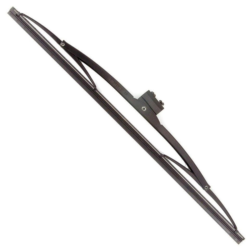 Black Screw Mount Sprung Wiper Blade 500mm