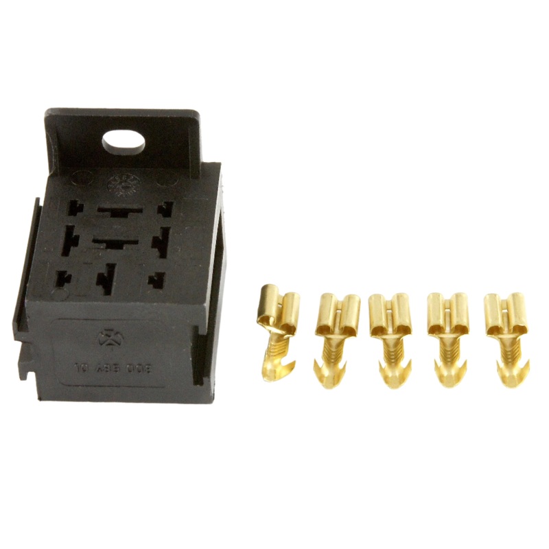 Black Single Relay Holder