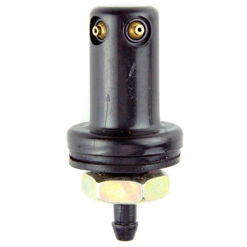 Black Tall Windscreen Washer Jet