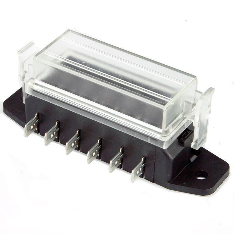 Blade Fuse Box 6 Way Side Entry