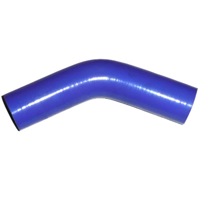 Blue 25mm (1") ID 45 Degree Elbow With 4In Legs