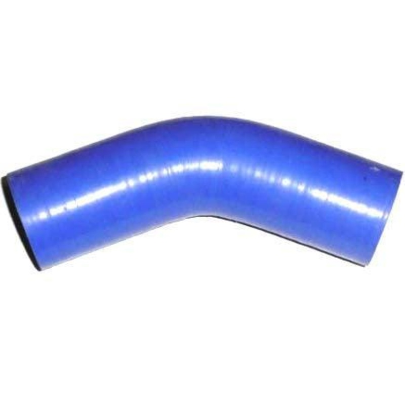 Blue 38mm (1 1/2") ID 45 Degree Elbow With 4In Legs