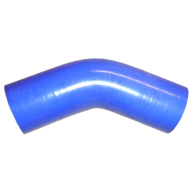 Blue 51mm (2") ID 45 Degree Elbow With 4In Legs