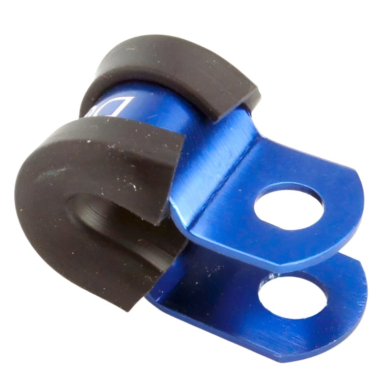 Blue Aluminium P-Clip 5mm