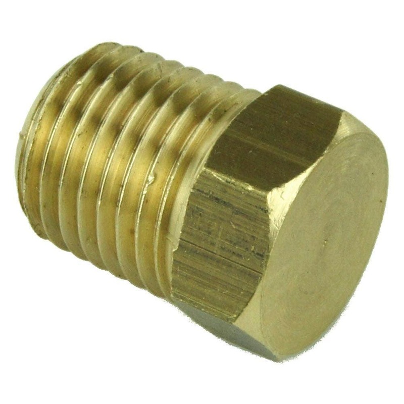 Brass Blanking Plug 1/4" NPT