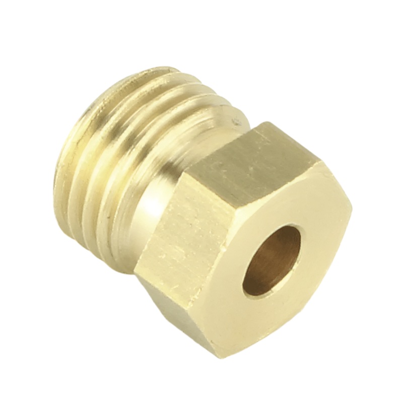 Brass 1/2" UNF" Male Union For 3/16 Pipe