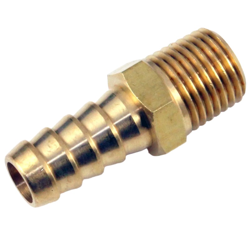 Brass 10mm Hosetail 1/4 BSP