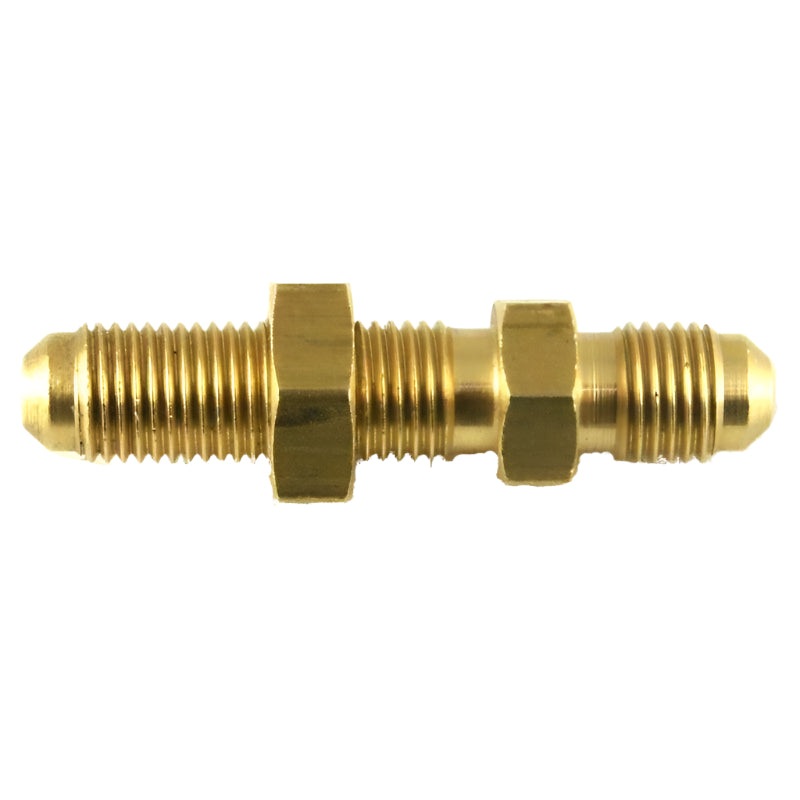Brass 3/8" UNF Bulkhead Brake Union