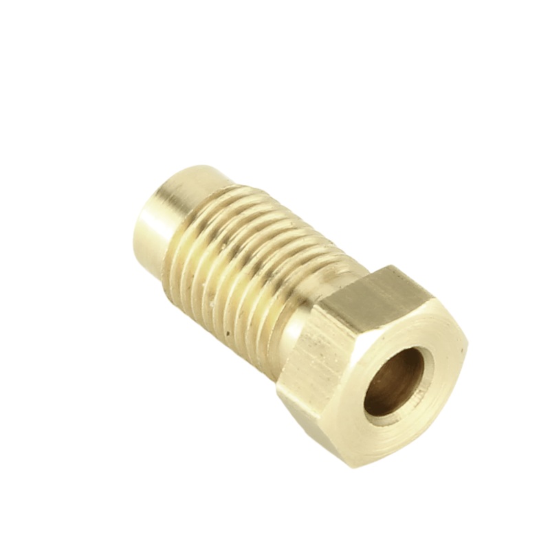 Brass 3/8" UNF Single Male Brake Union