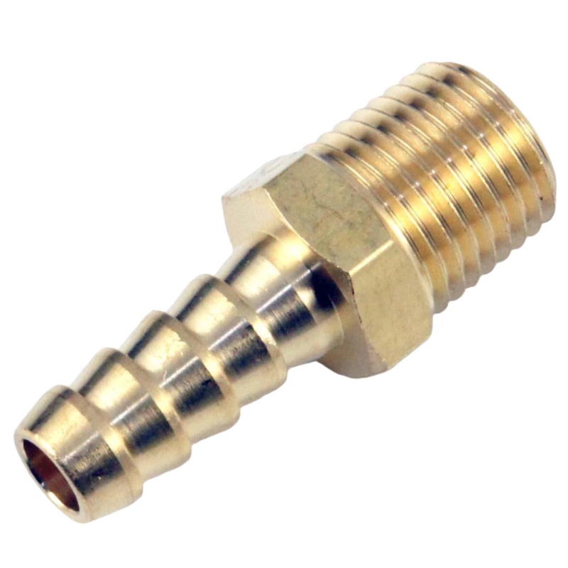 Brass 8mm Hosetail 1/4 BSP