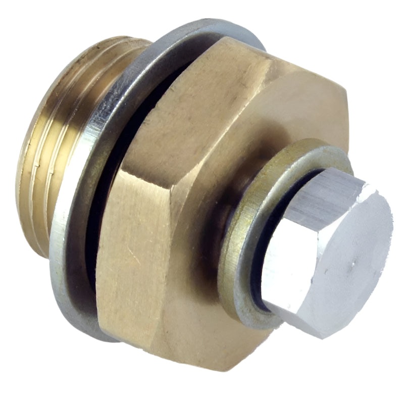 Brass Adapter M20 - M10 x 1mm With Plug