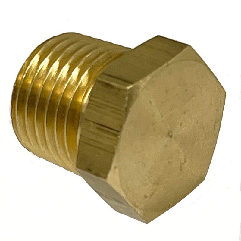 Brass Blanking Plug 1/4" BSPT
