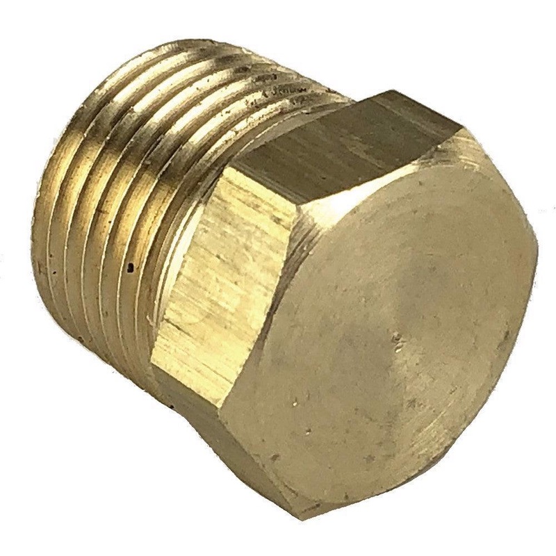 Brass Blanking Plug 3/8" NPT