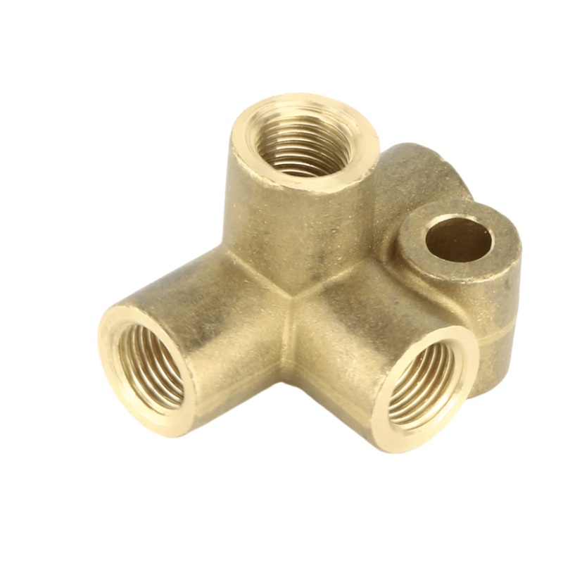 Brass Brake 4 Way M10 x 1