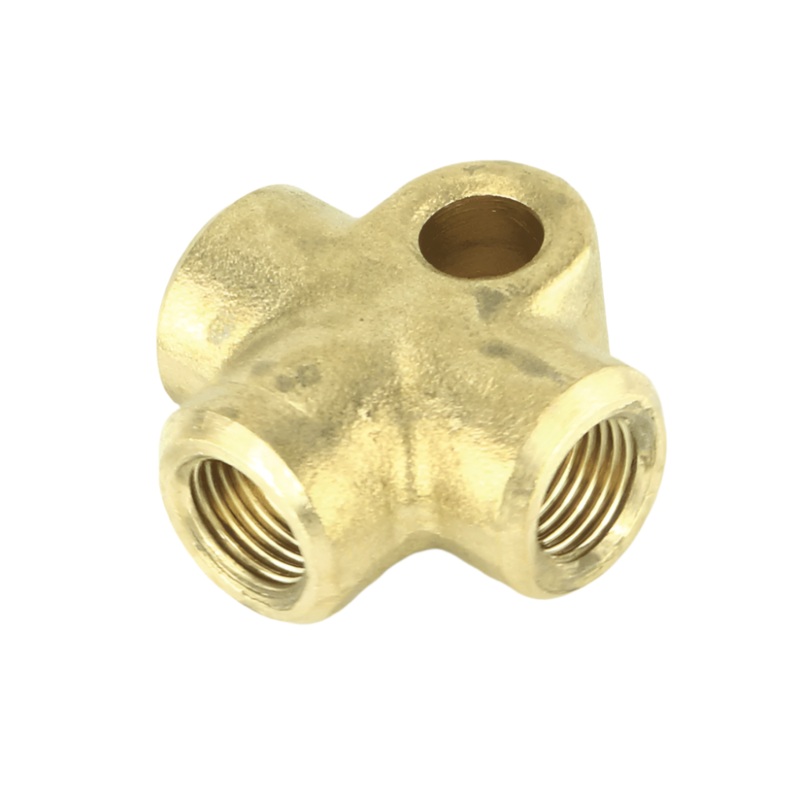 Brass Brake T Piece M10 x 1