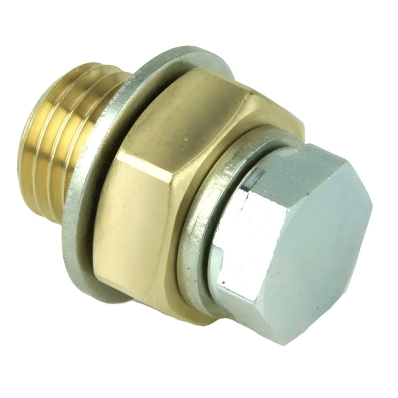 Brass Drain Plug Adapter M14 and M10