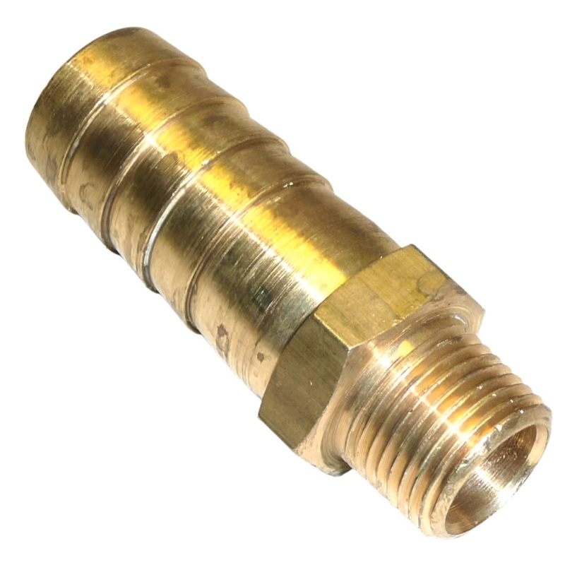 Brass Hosetail 3/8" BSPT, 19mm