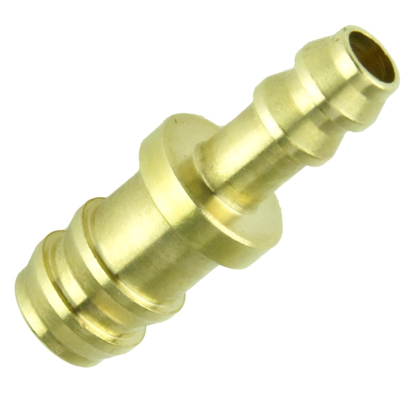 Brass Reducing Joiner 6mm To 4mm