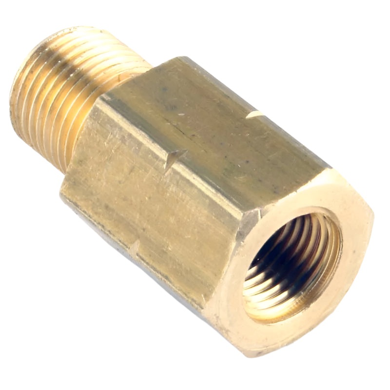 Brass Union M12 x 1 Male to M10 x 1 Female
