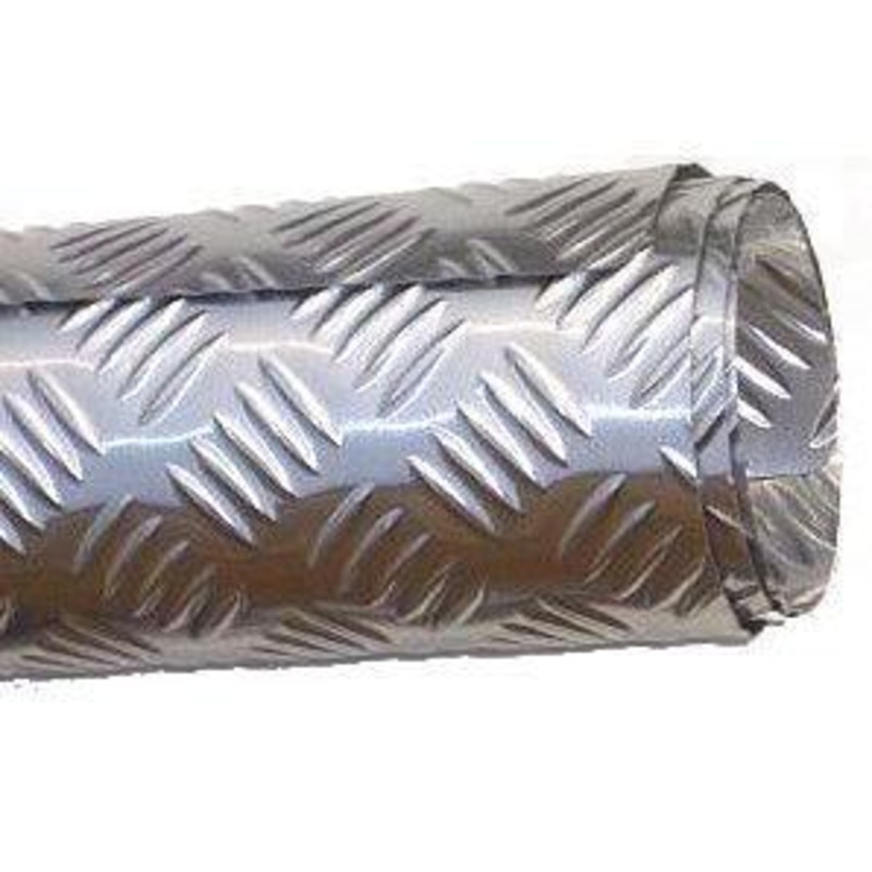 Chequerplate Effect  Floor Mat 110cm X 65cm