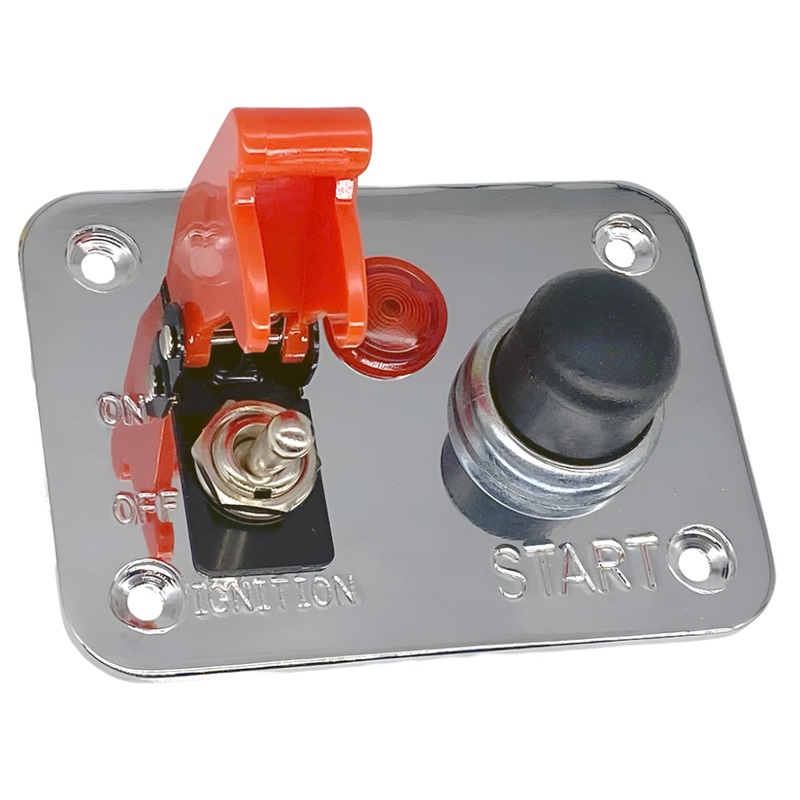 Chrome Doomsday Switch Panel