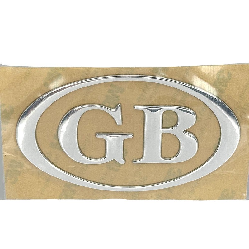 Chrome Flexible GB Emblem