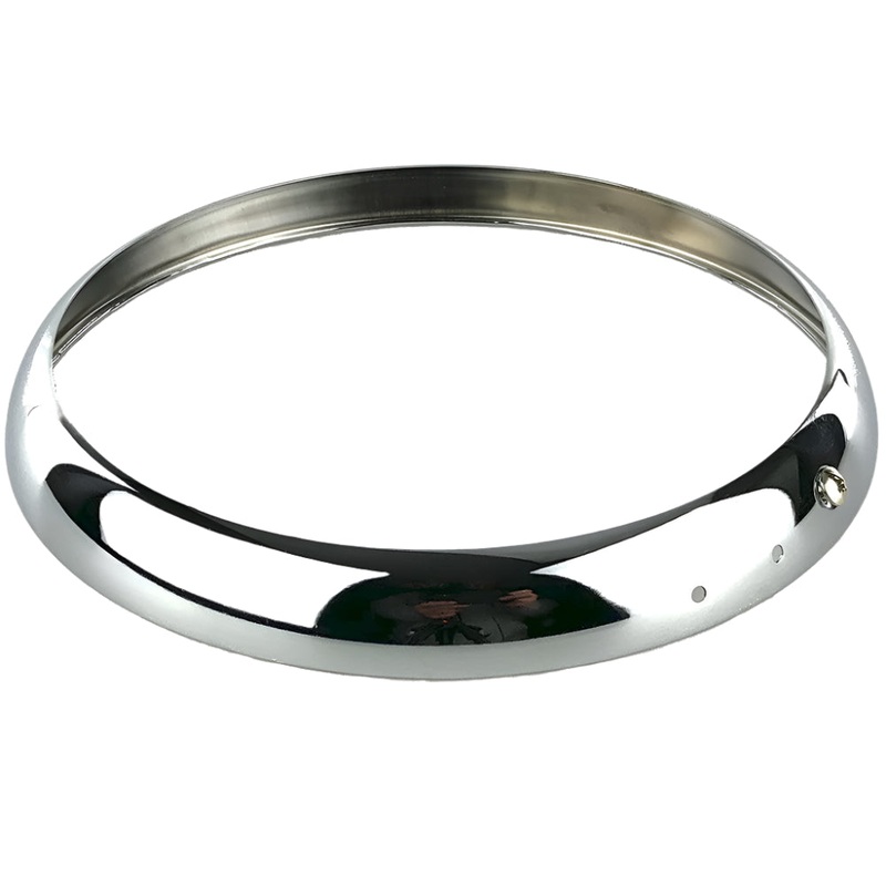 Chrome Headlamp Rim 8 1/4"