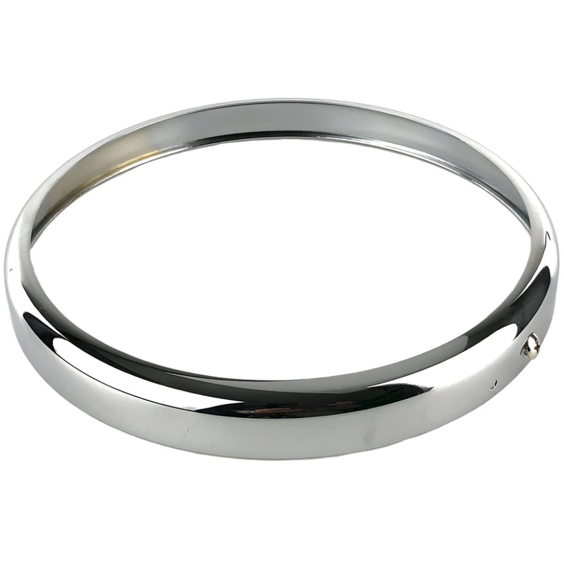Chrome Headlamp Rim 8"