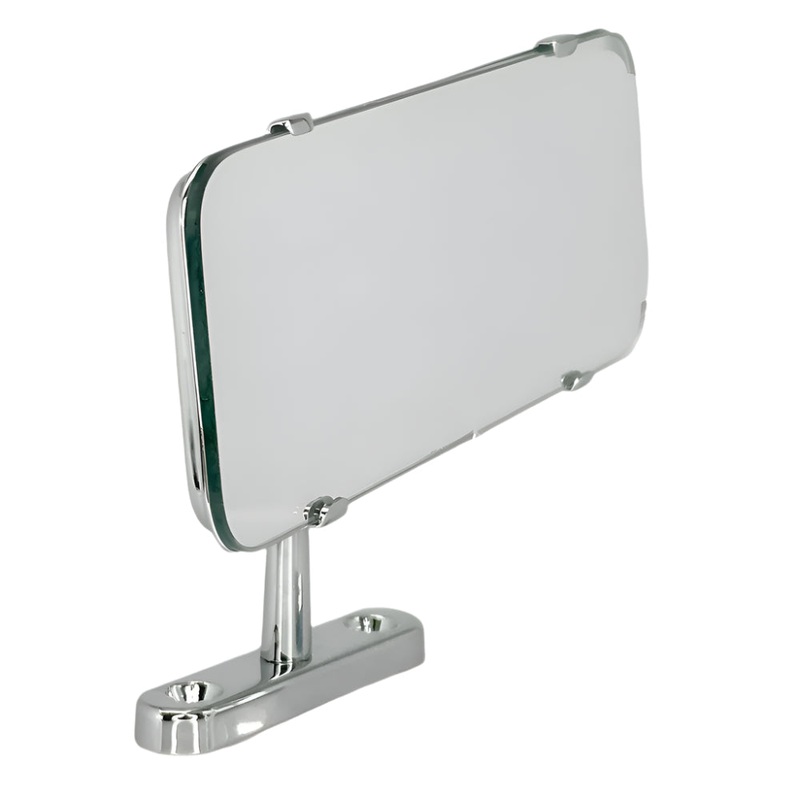 Chrome Interior Pedestal Mirror