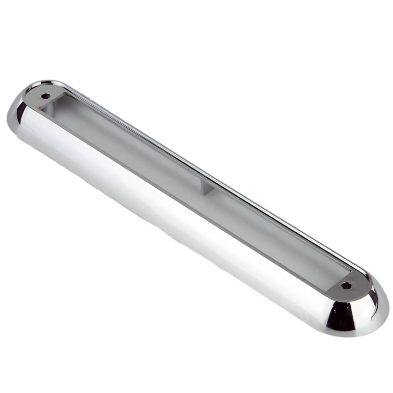 Chrome Surround for Single 237mm LED Light