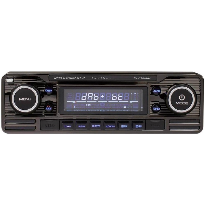Classic Style DAB FM Radio Black Facia