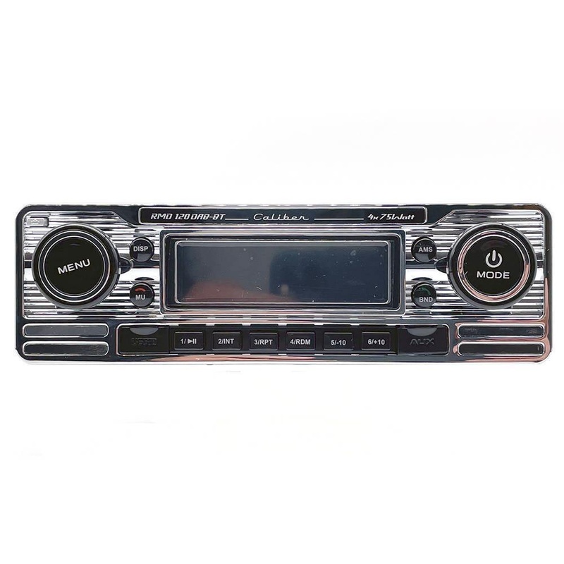 Classic Style DAB FM Radio Chrome Facia