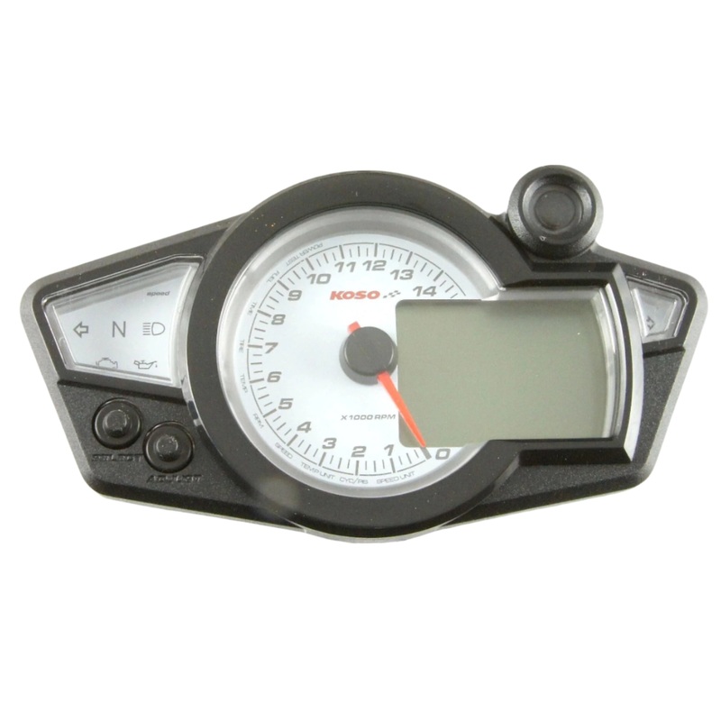 Compact All In One Digital Instrument White Face
