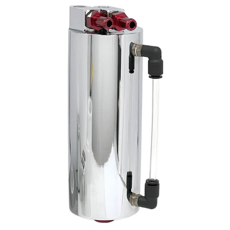 Compact Chrome Oil Catch Tank 400ml